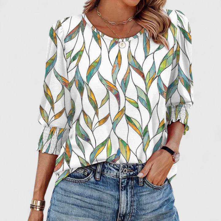 Dakota | Elegant Smocked Top