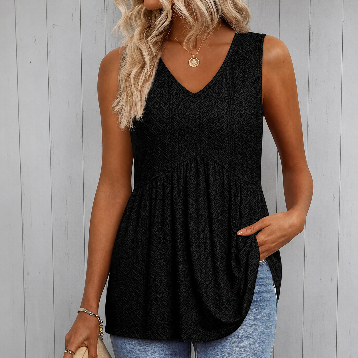 Madison | Flowy Sleeveless Tank Top