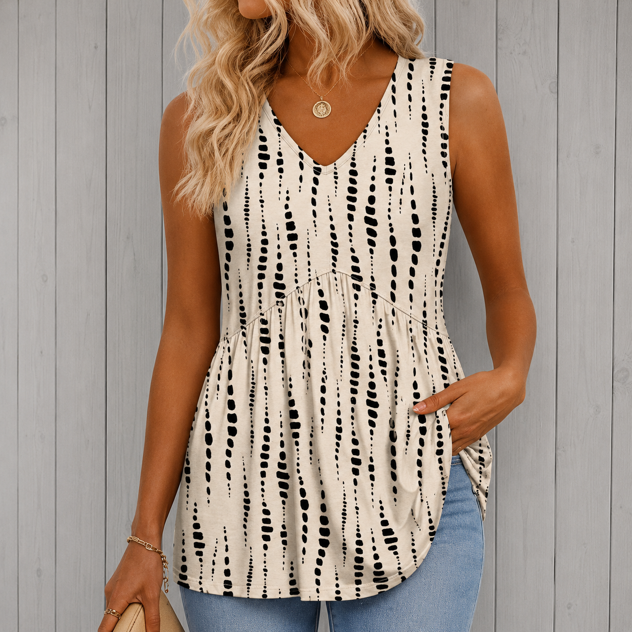 Madison | Flowy Sleeveless Tank Top