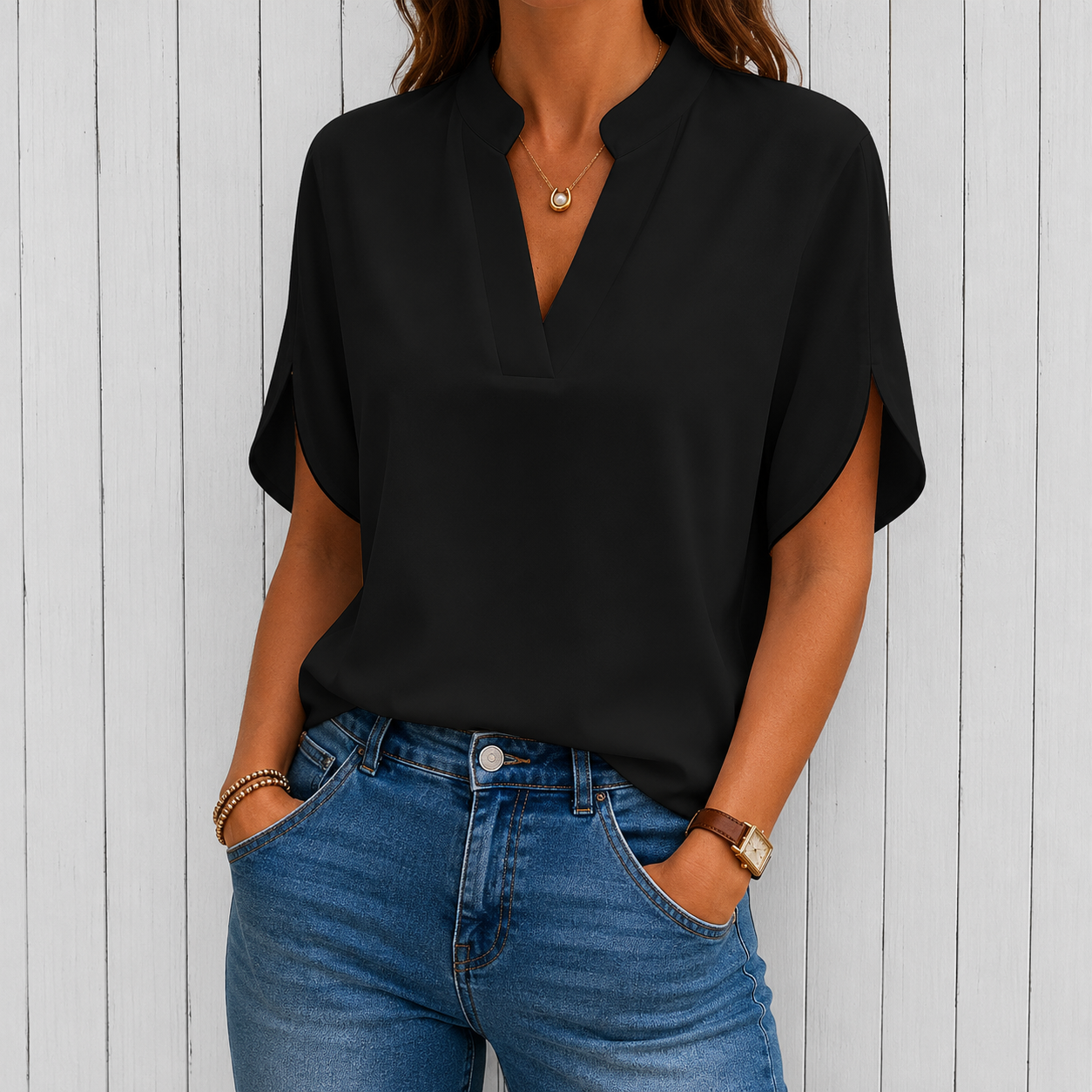 Elain™ | Draped Top