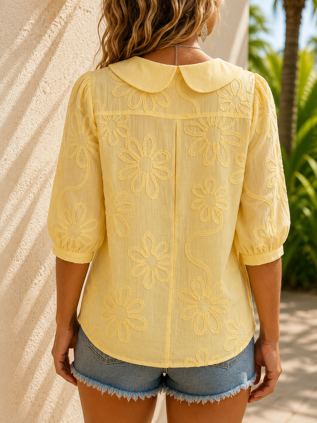 Fiora™ | Embroidered Floral Blouse