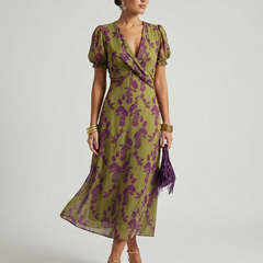 Harlow Relaxed Floral Midi Dress