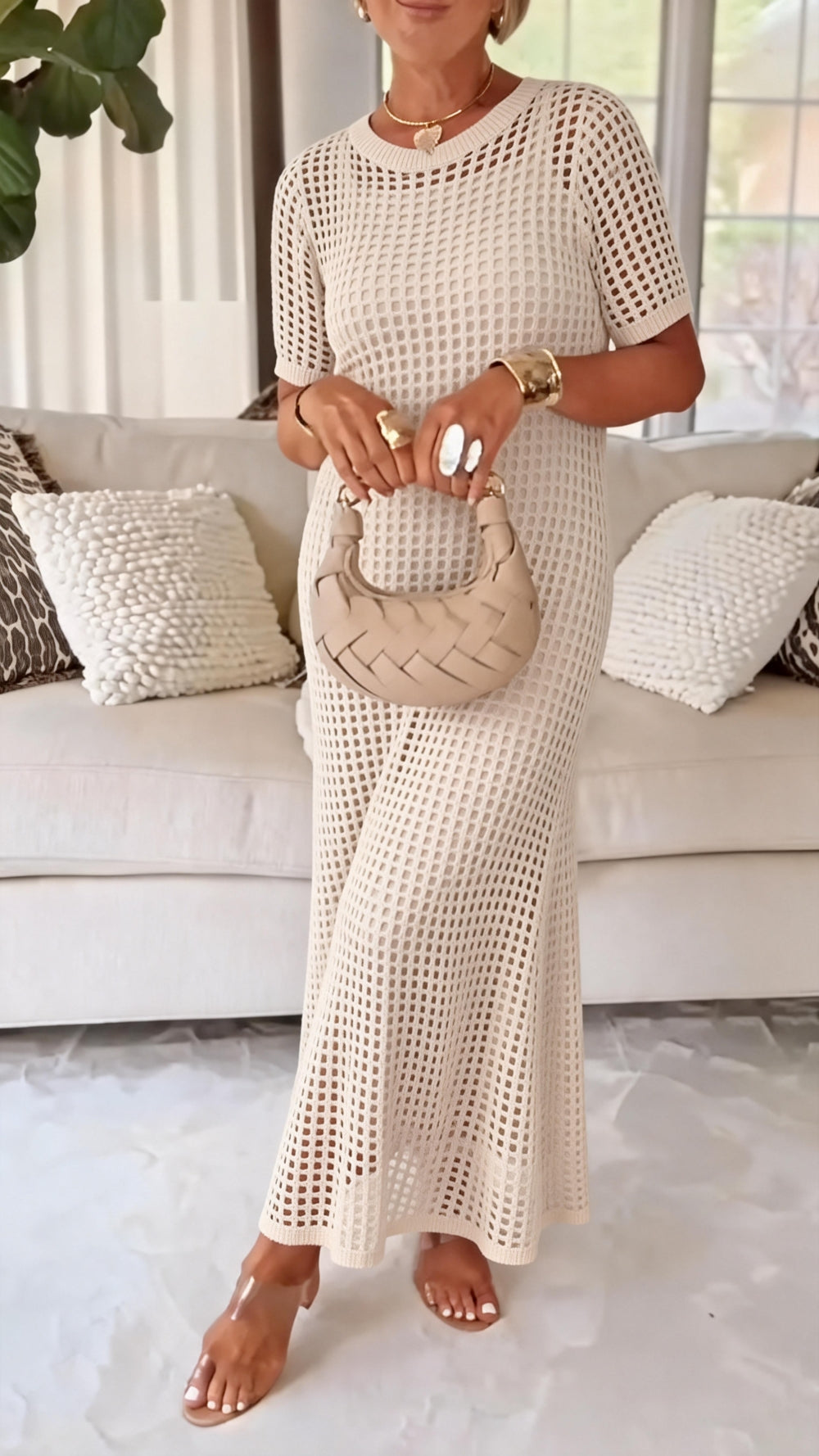 Bethany™ Cut-Out Long Maxi Dress + Free Inner Dress