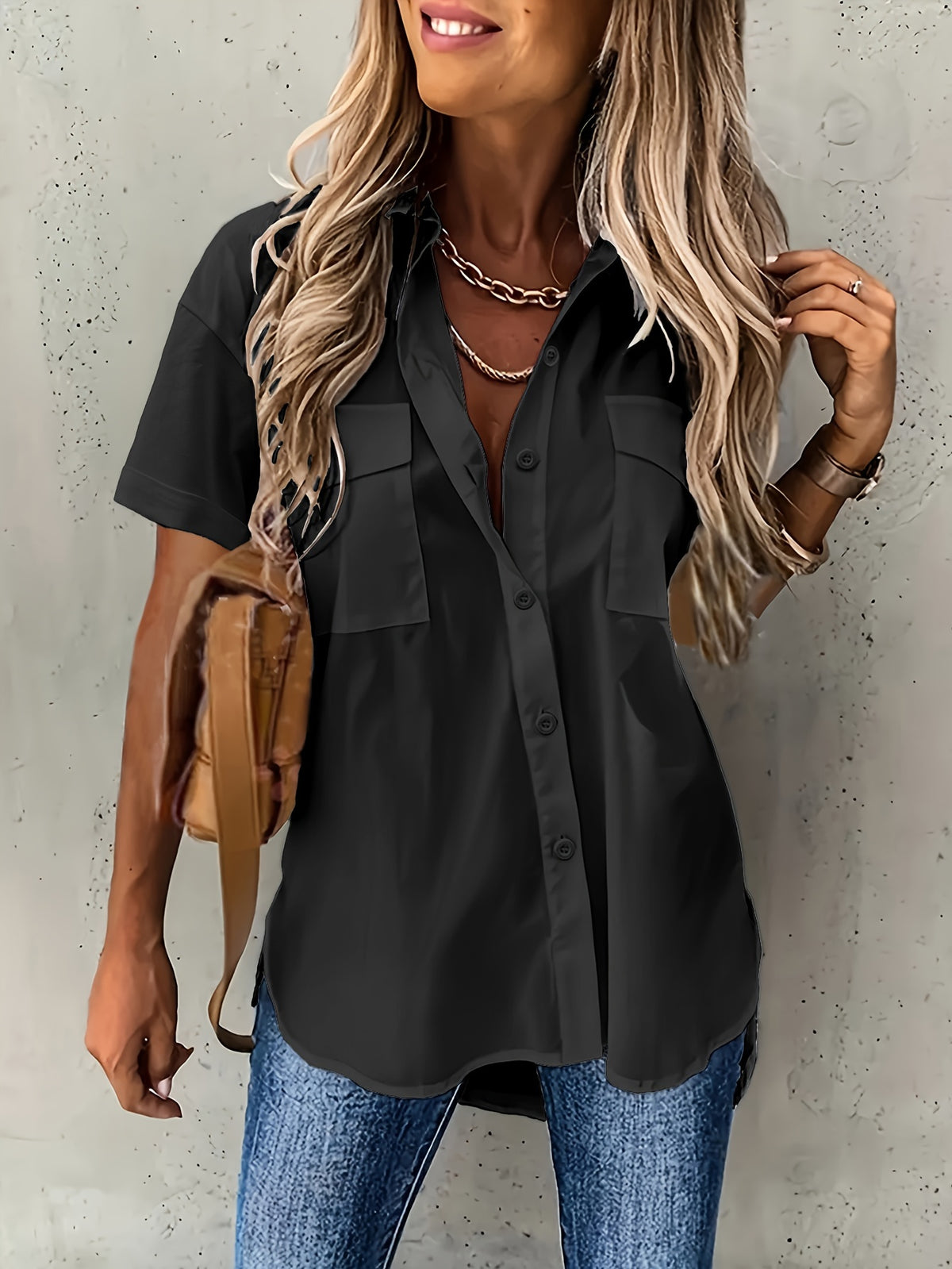 Olivia™ | Pocket Chic Blouse