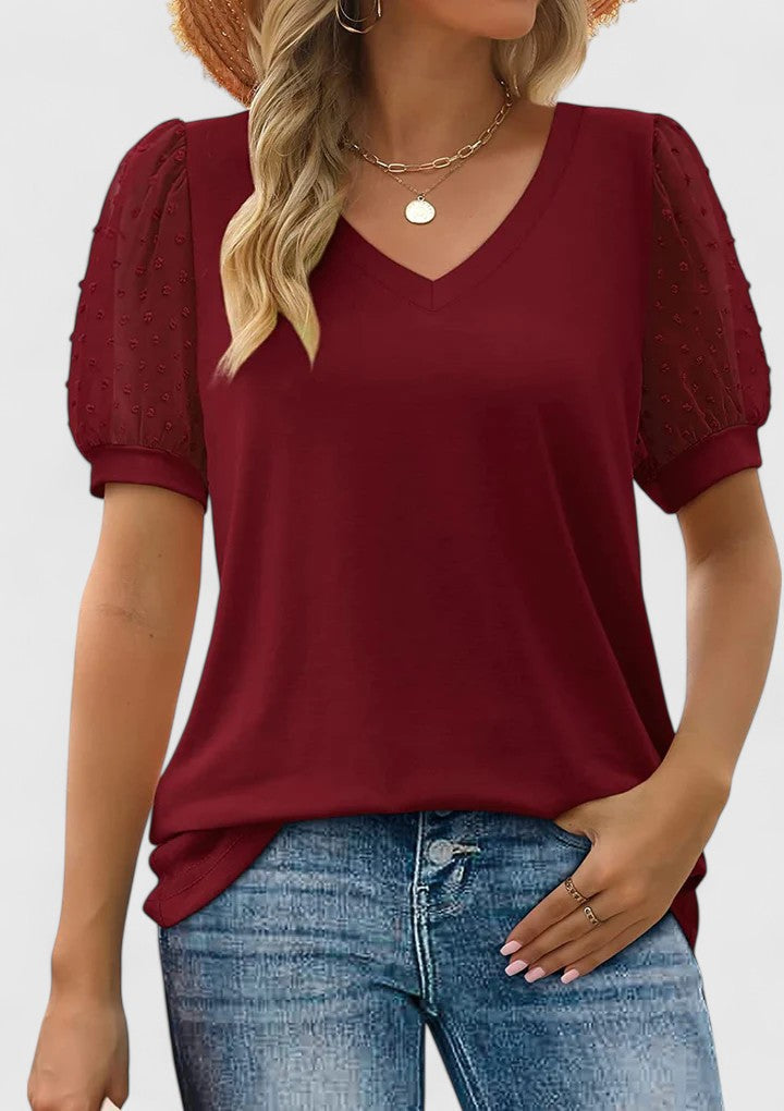 Lily | Comfortable V-Neck Top