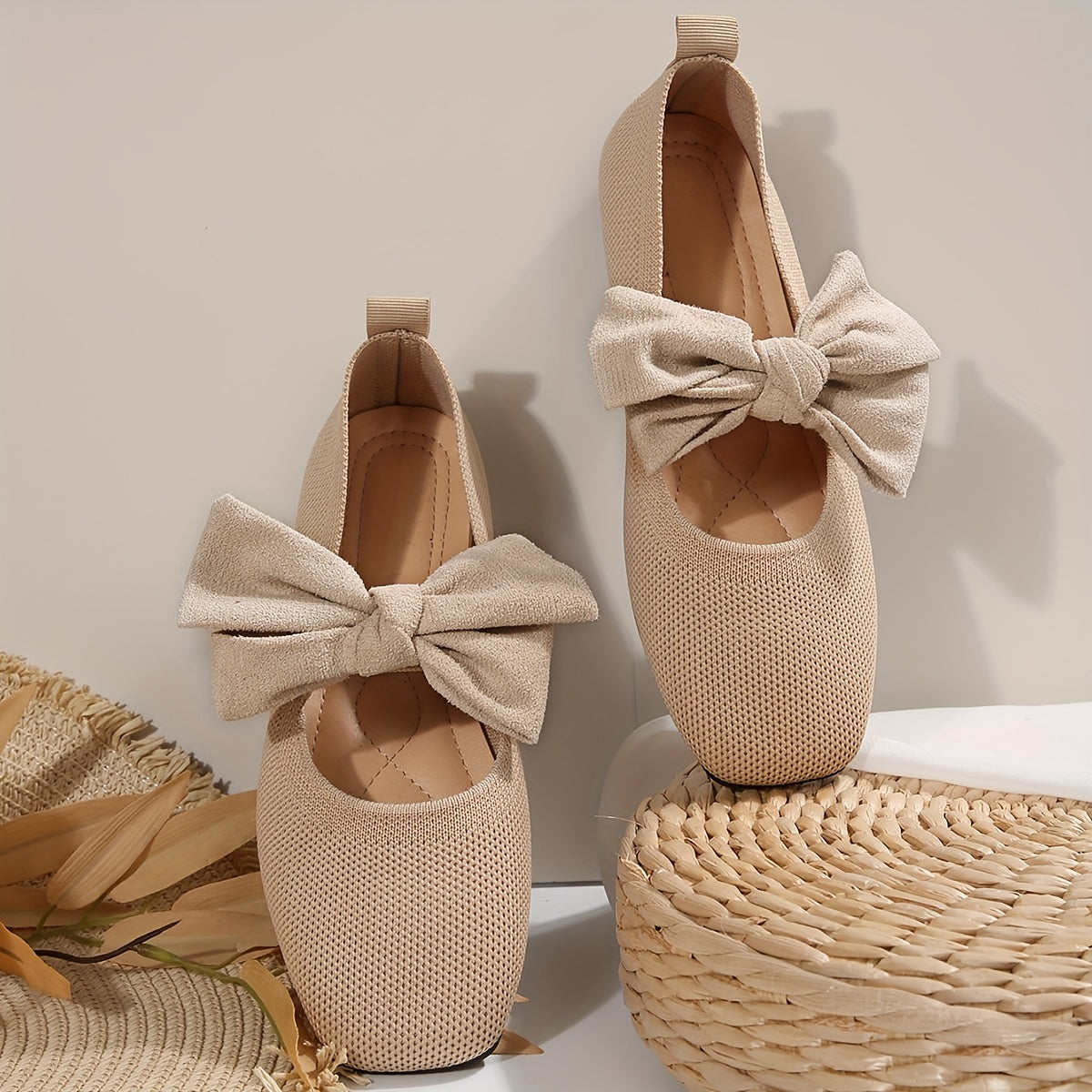 Eloise™ | Elegant Bow Slip-On Flats for Effortless Everyday Comfort