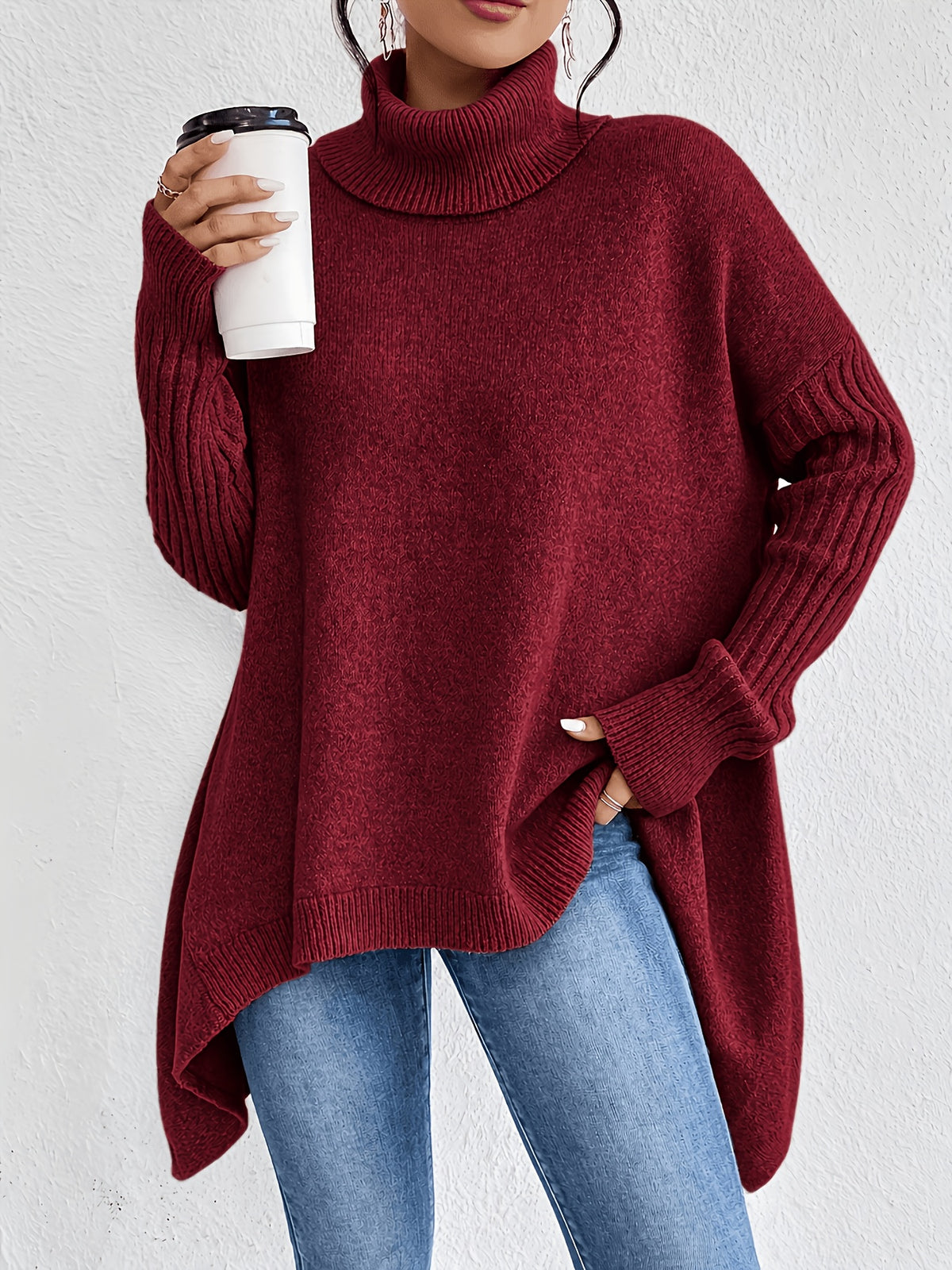 Willow™ | Relaxed High-Neck Sweater