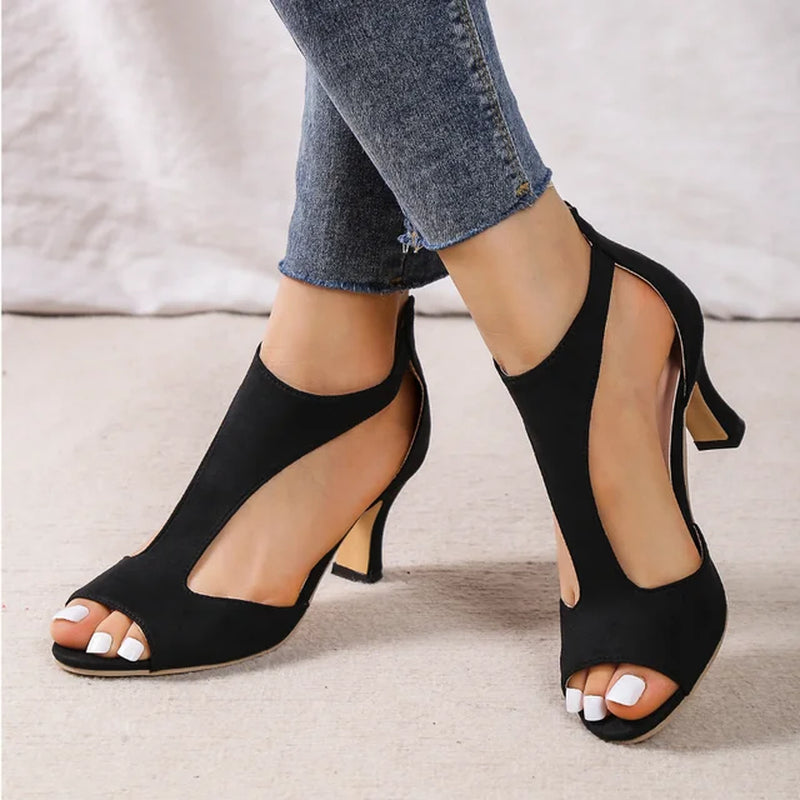 Mia™ | Elegant Block Heel Shoes for Timeless Confidence