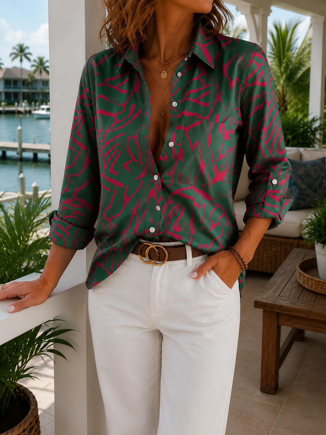Olivia | Classic Collared Blouse