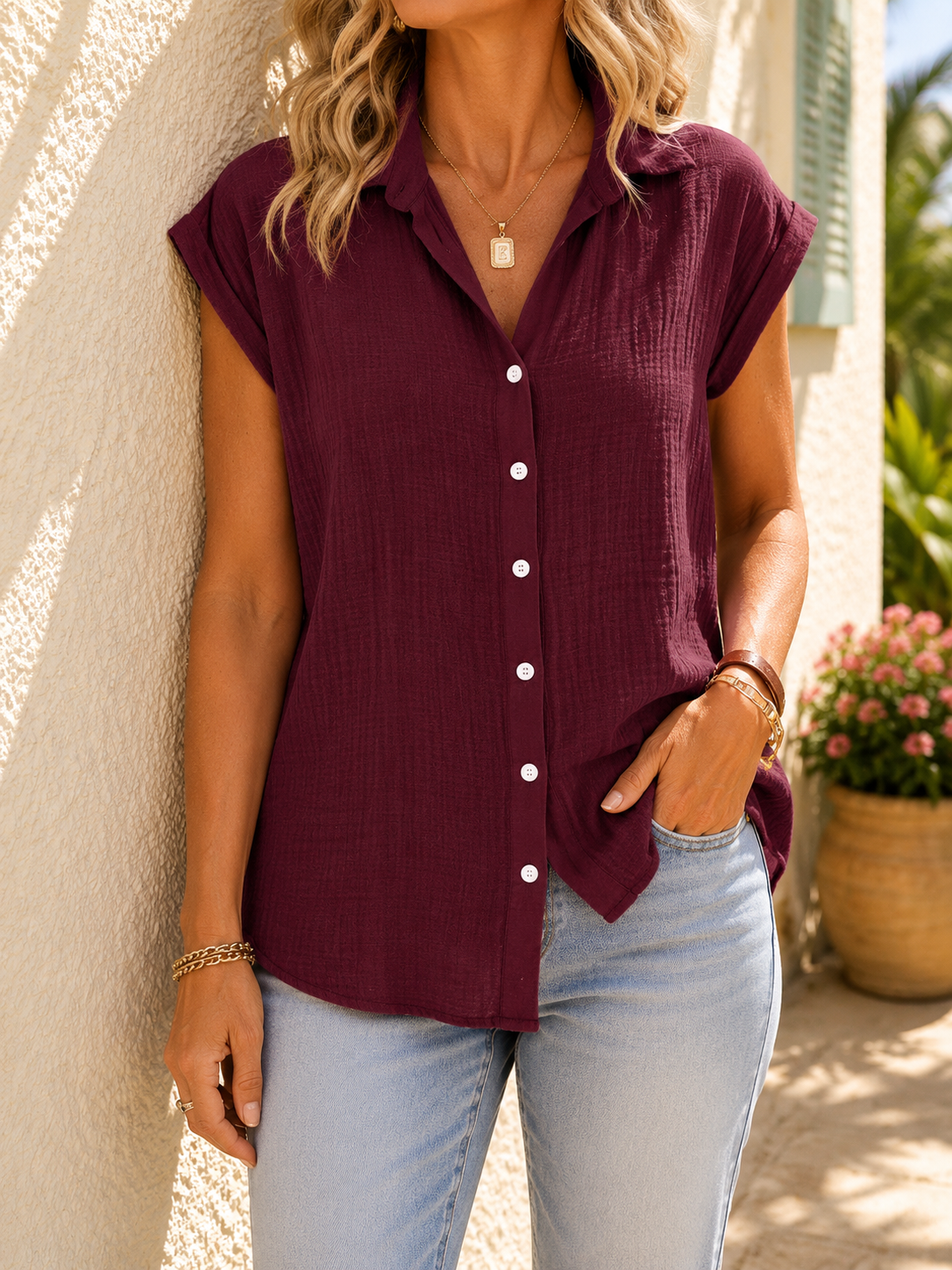 Marian | Relaxed Summer Blouse