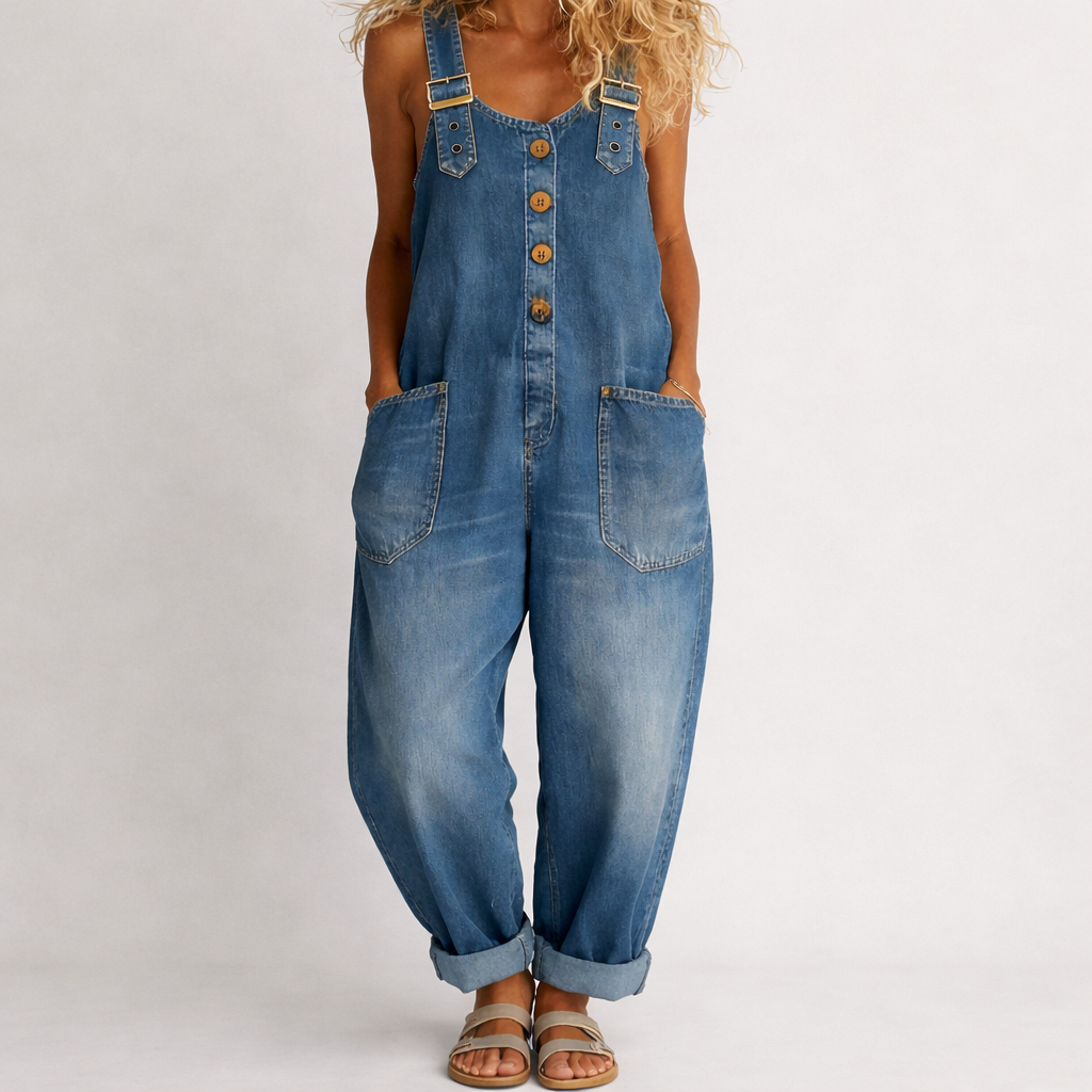 Molly™ | Denim Jumpsuit for Effortless Style & Everyday Confidence