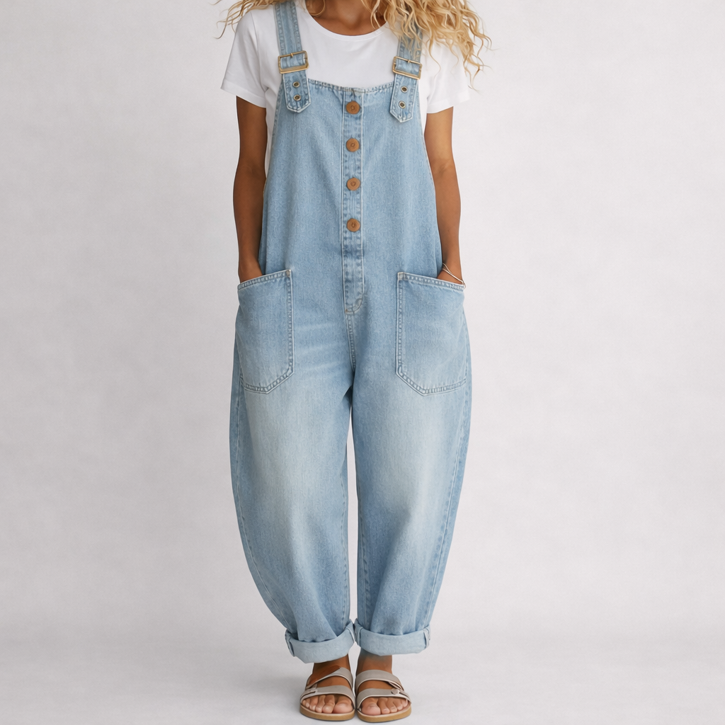 Molly™ | Denim Jumpsuit for Effortless Style & Everyday Confidence
