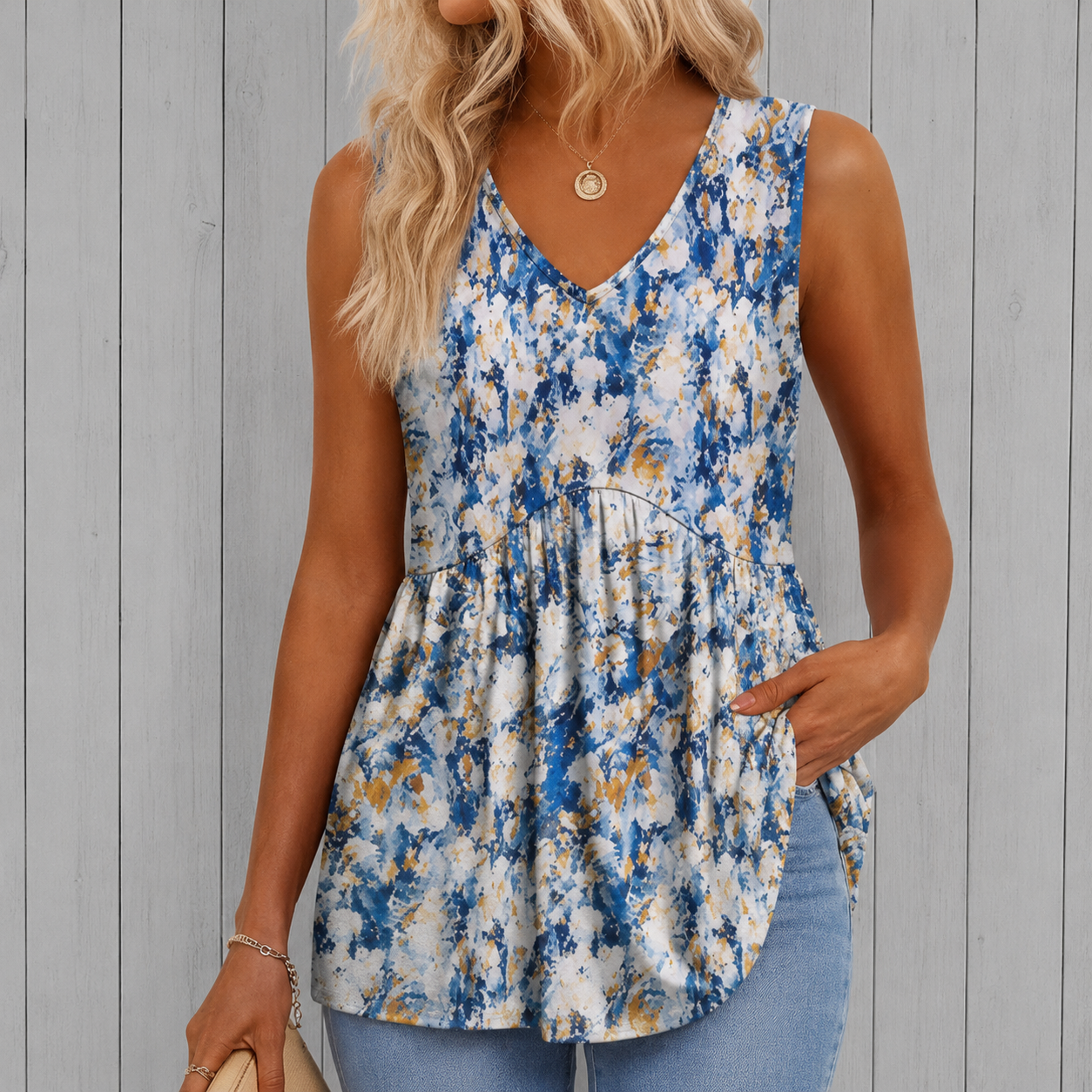 Madison | Flowy Sleeveless Tank Top