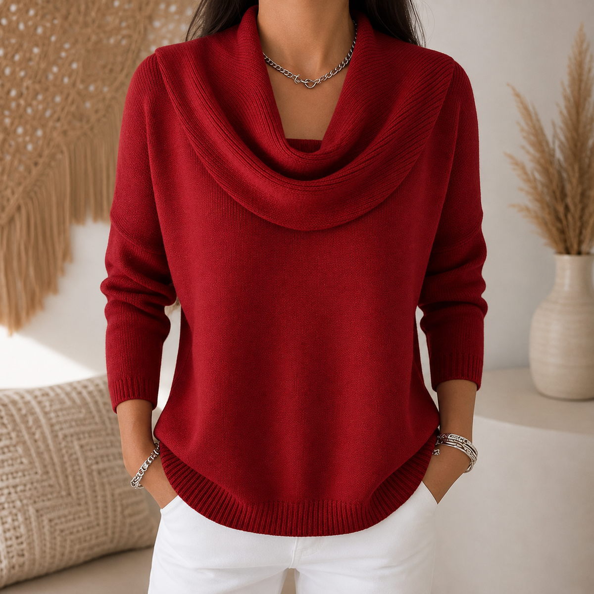Juliette™ | Cowl Neck Sweater