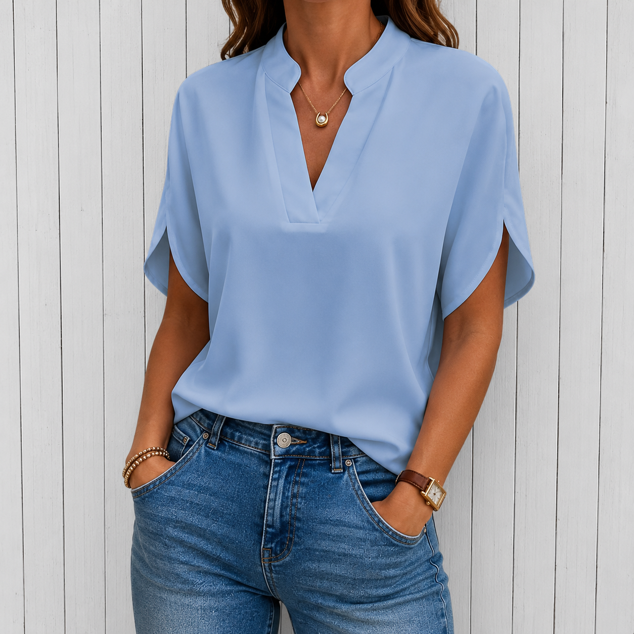 Elain™ | Draped Top