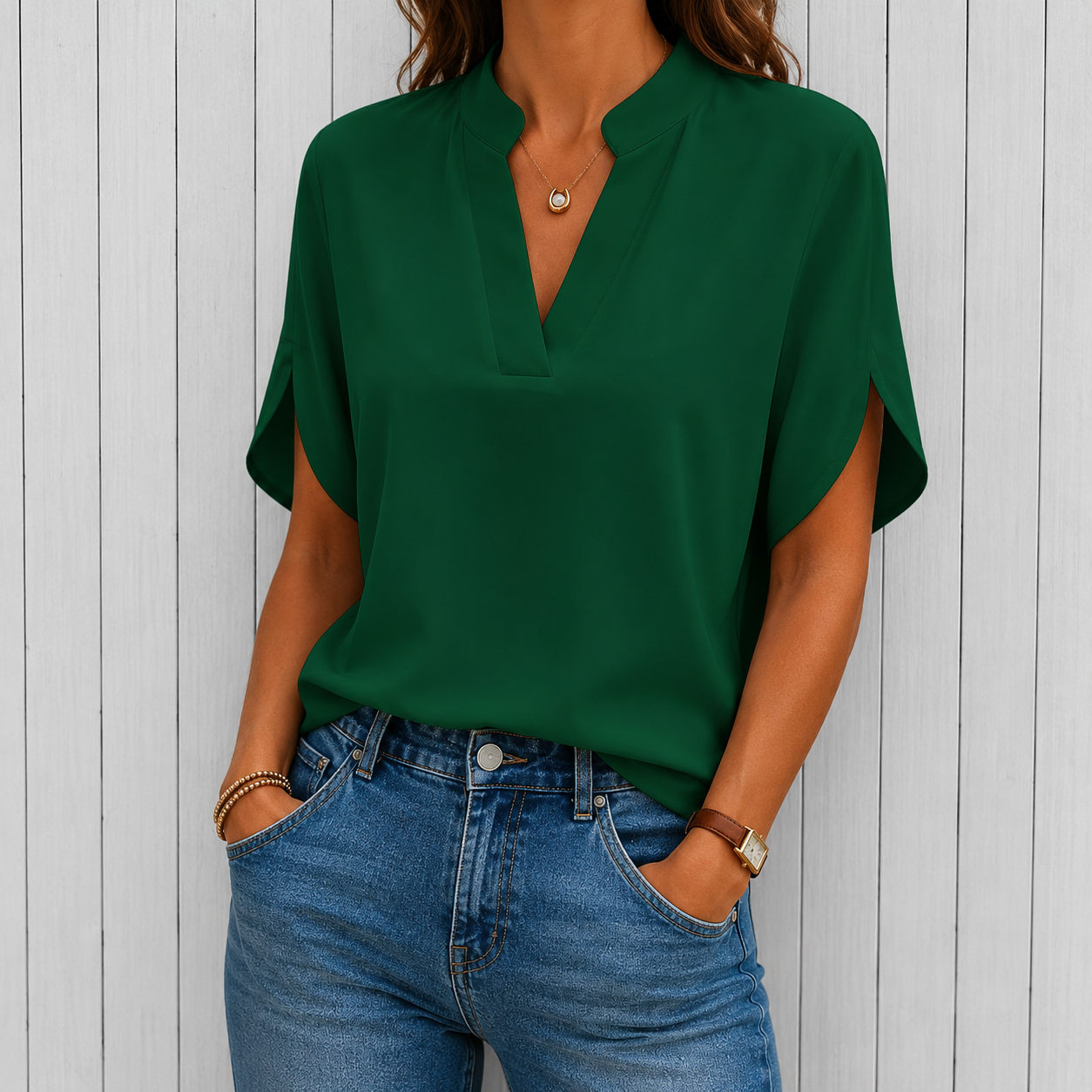 Elain™ | Draped Top