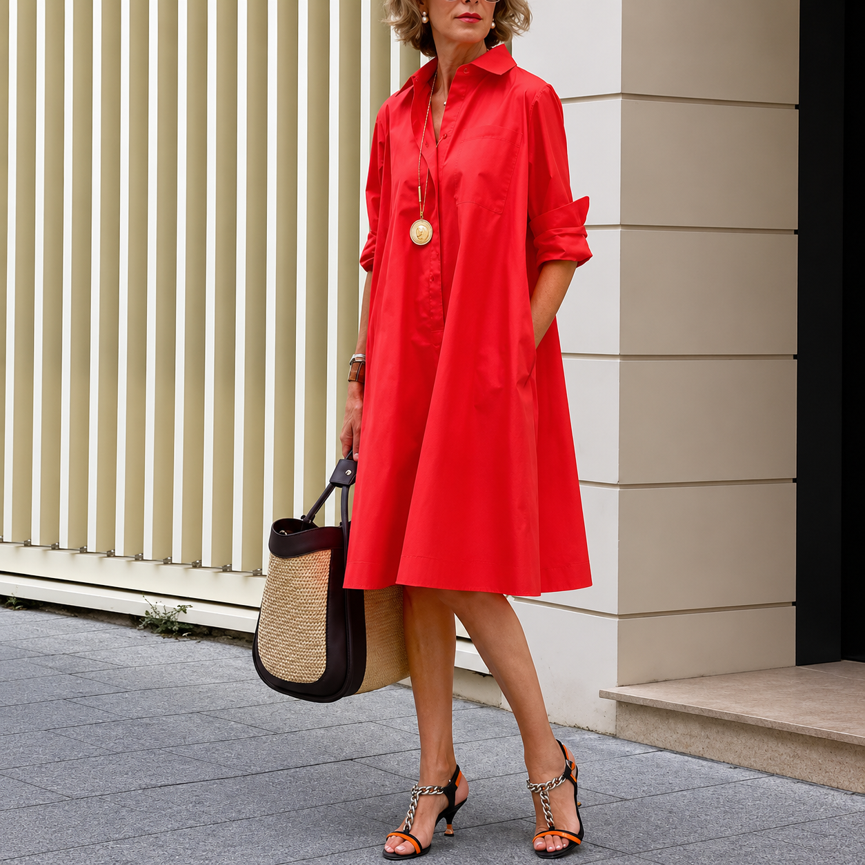 Judy | Timeless Shirt Dress