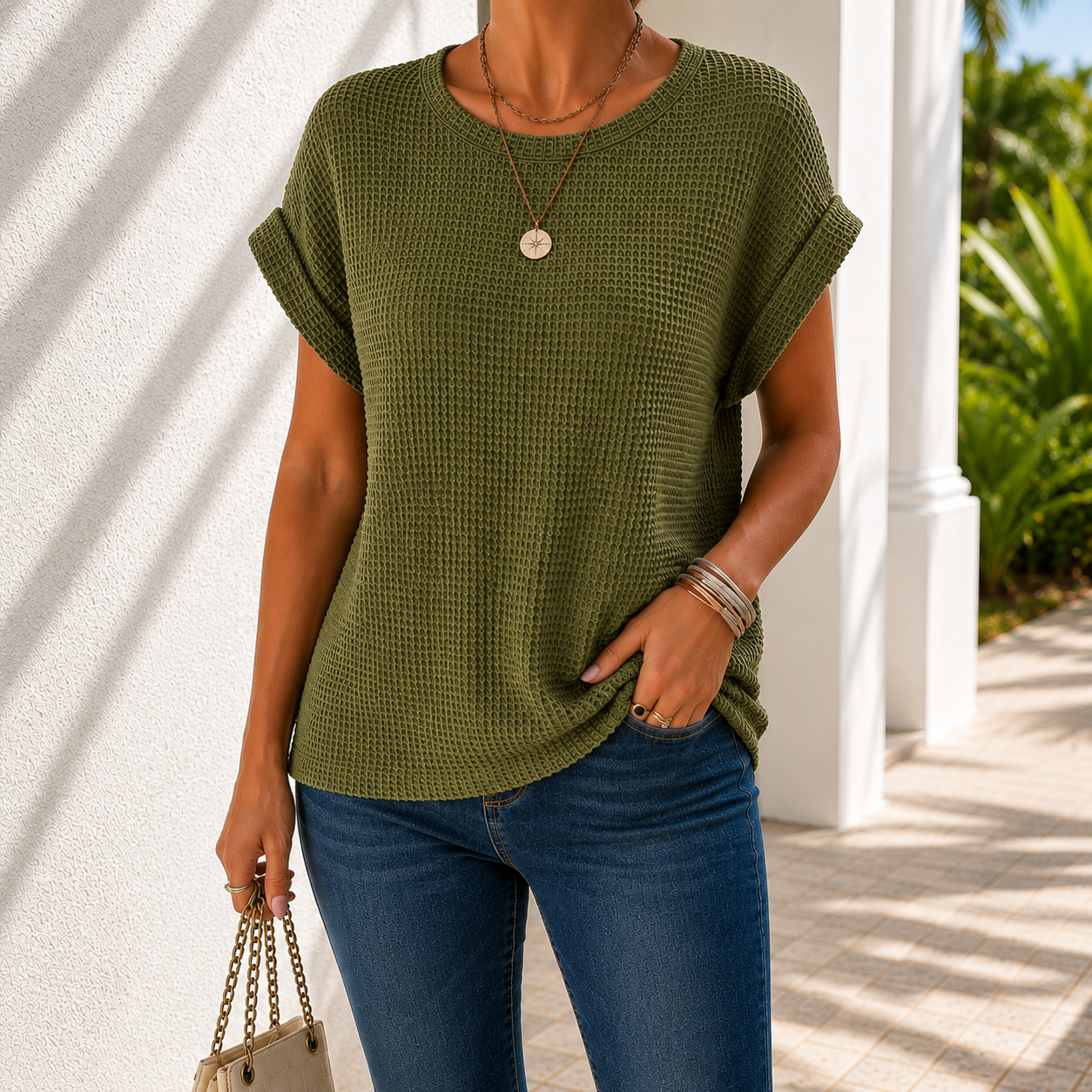 Nilsa | The Sweetheart Round Neck T-Shirt
