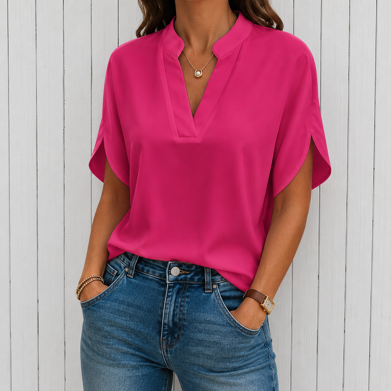 Elain™ | Draped Top