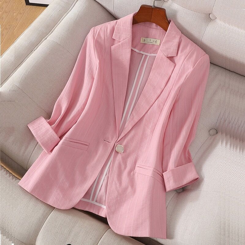 Lucy | Lightweight Tailored Single Button Blazer