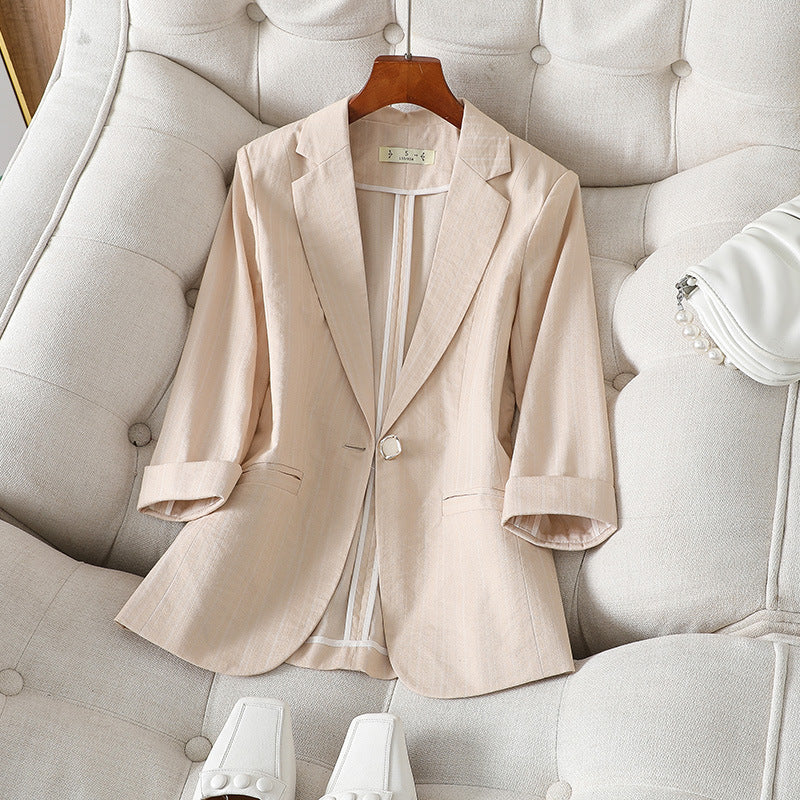 Lucy | Lightweight Tailored Single Button Blazer