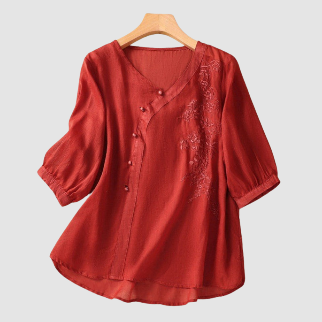 Loraine™ | Elegant breathable blouse