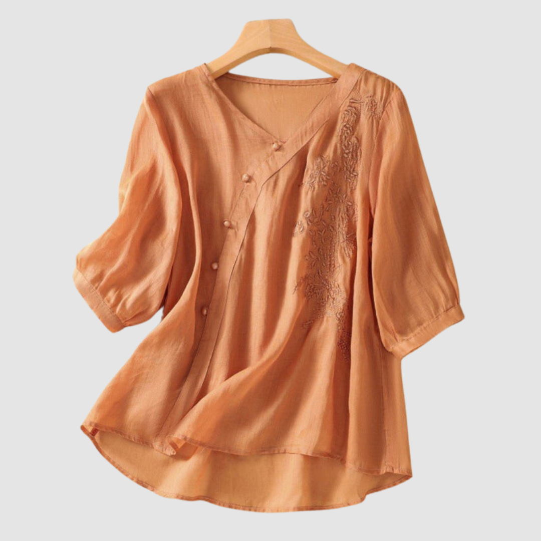 Loraine™ | Elegant breathable blouse