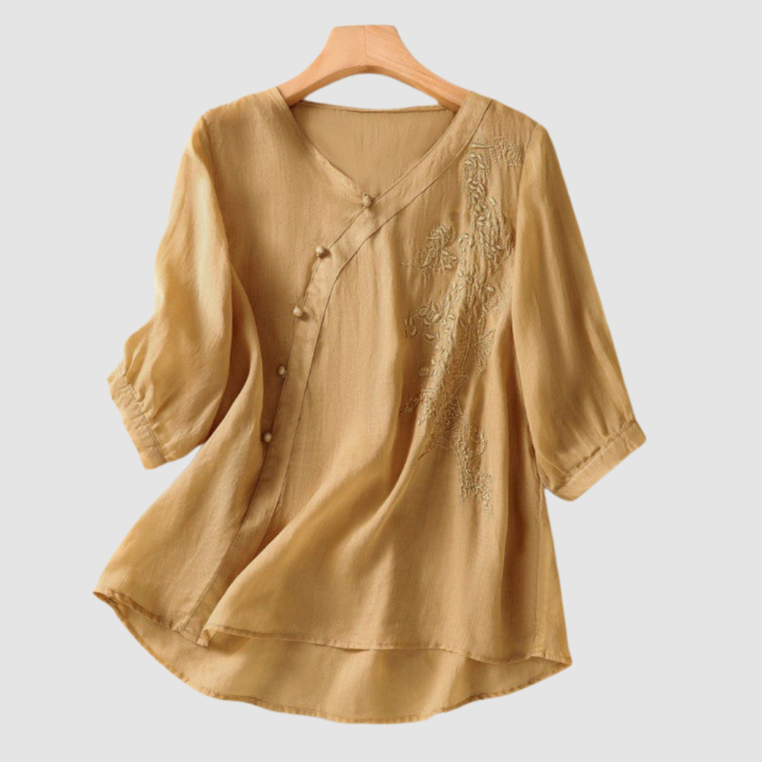 Loraine™ | Elegant breathable blouse