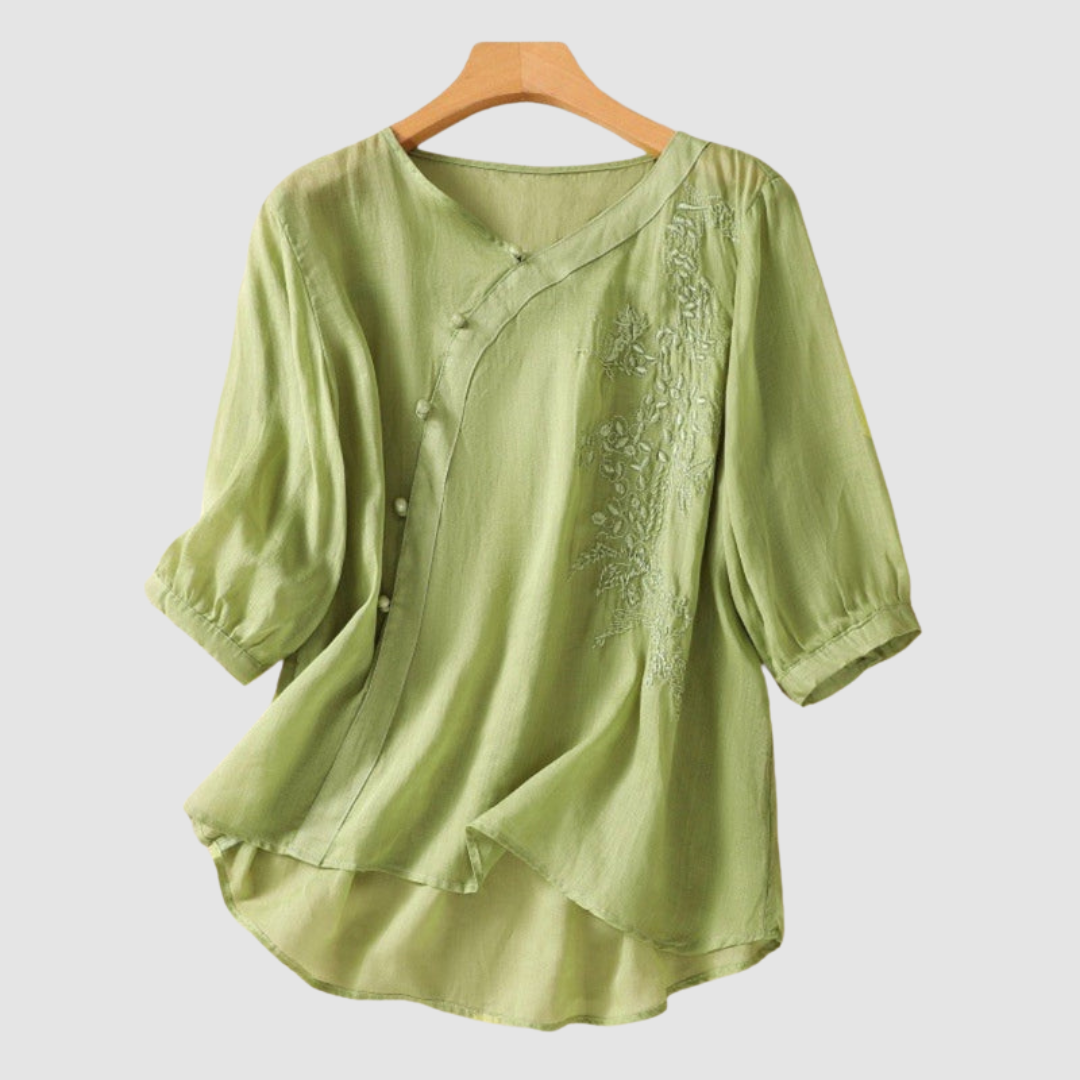 Loraine™ | Elegant breathable blouse