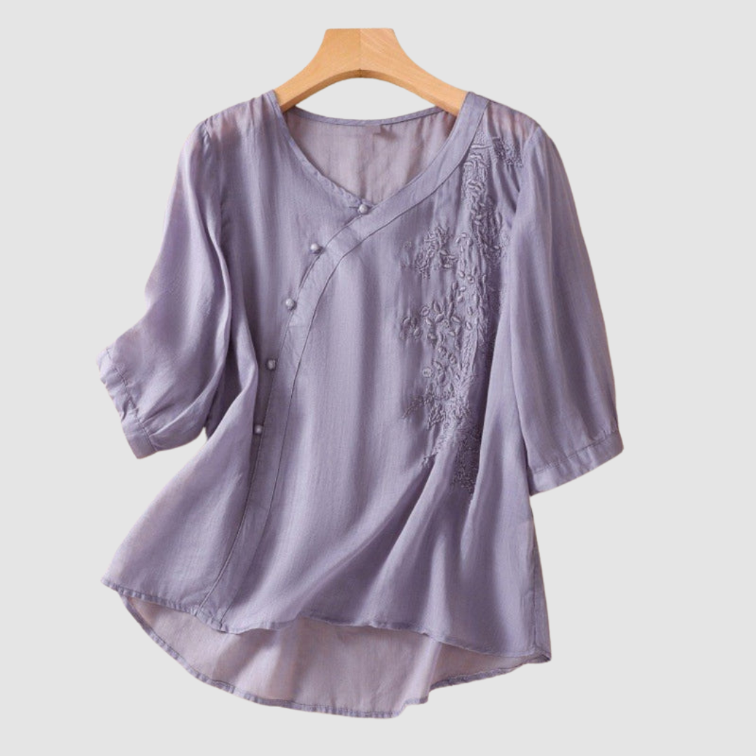 Loraine™ | Elegant breathable blouse