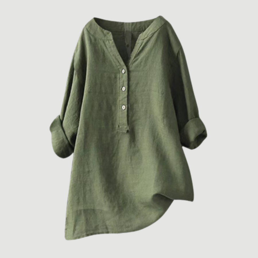Freja™ – Airy and Comfortable Button-Up Shirt