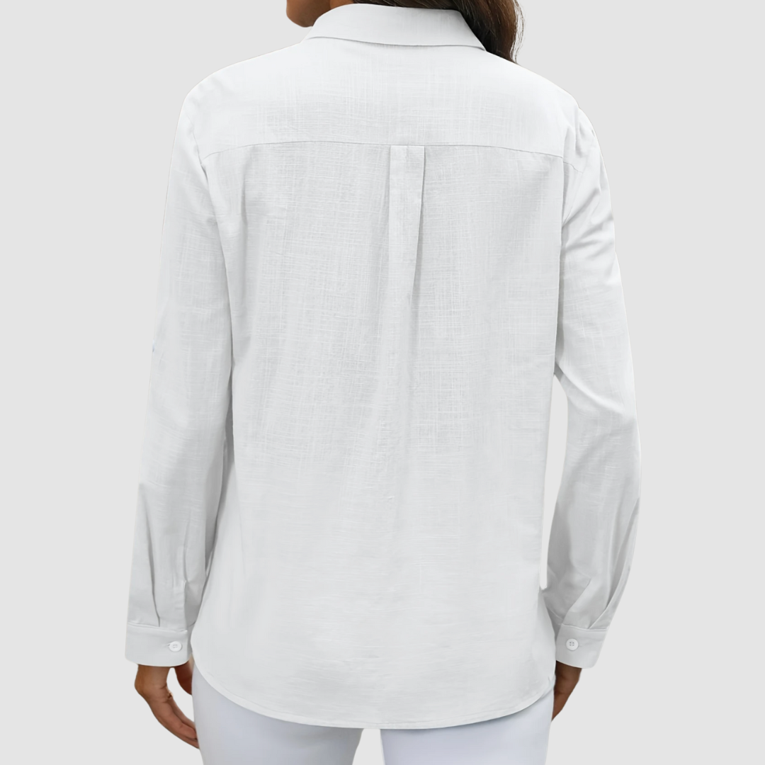 Celest™ | Elegant pocket blouse