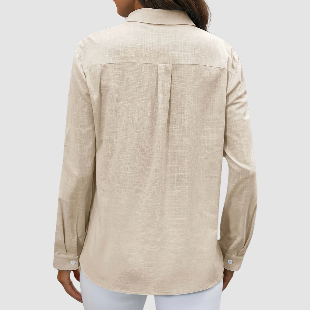 Celest™ | Elegant pocket blouse