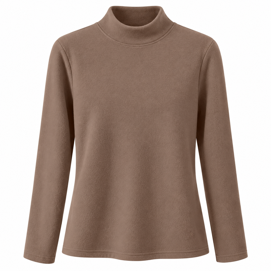 Clara™ | Classic Mock Neck Top