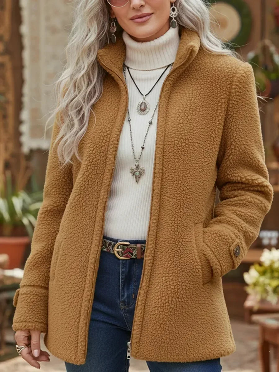 Carissa™ – Soft & Cozy Full-Zip Jacket
