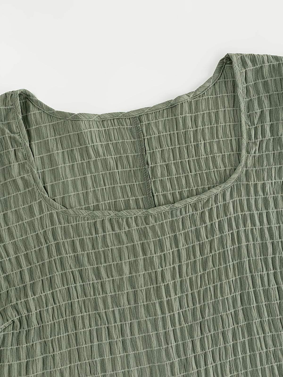 Claire™ | Textured Puff Sleeve Blouse for Effortless Feminine Elegance