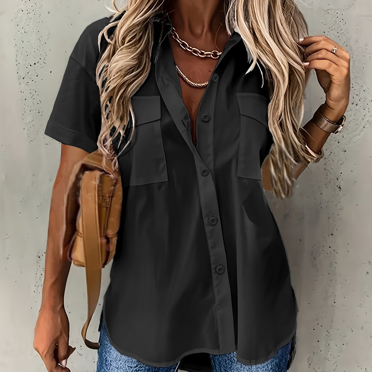 Olivia™ | Pocket Chic Blouse
