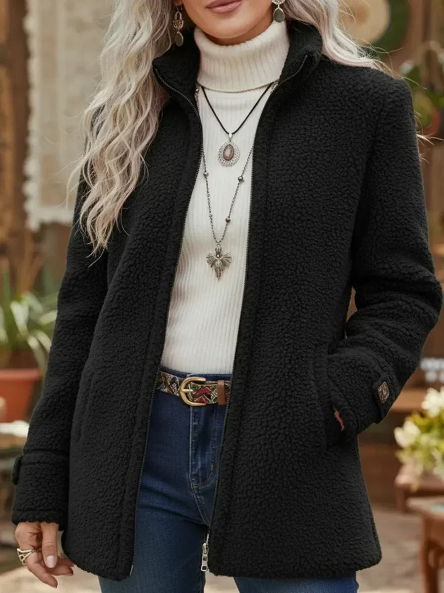 Carissa™ – Soft & Cozy Full-Zip Jacket