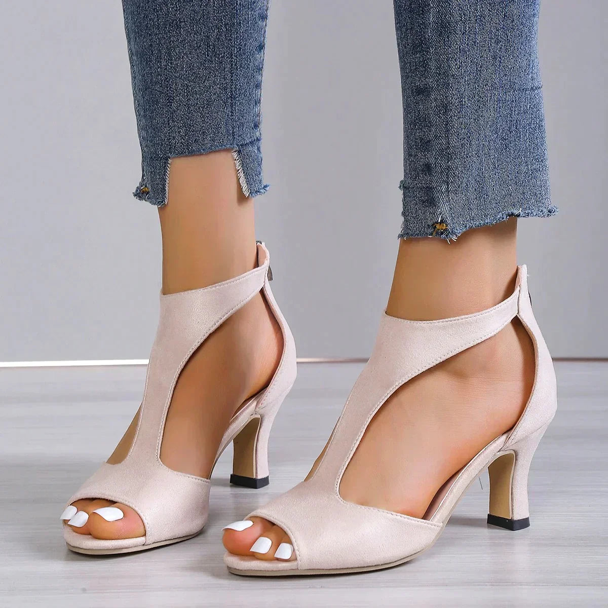 Mia™ | Elegant Block Heel Shoes for Timeless Confidence