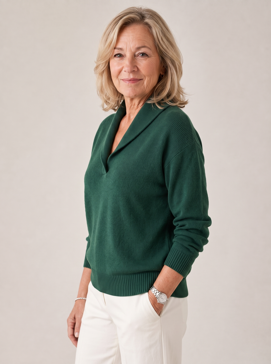 Hazel™ — Shawl Collar Sweater