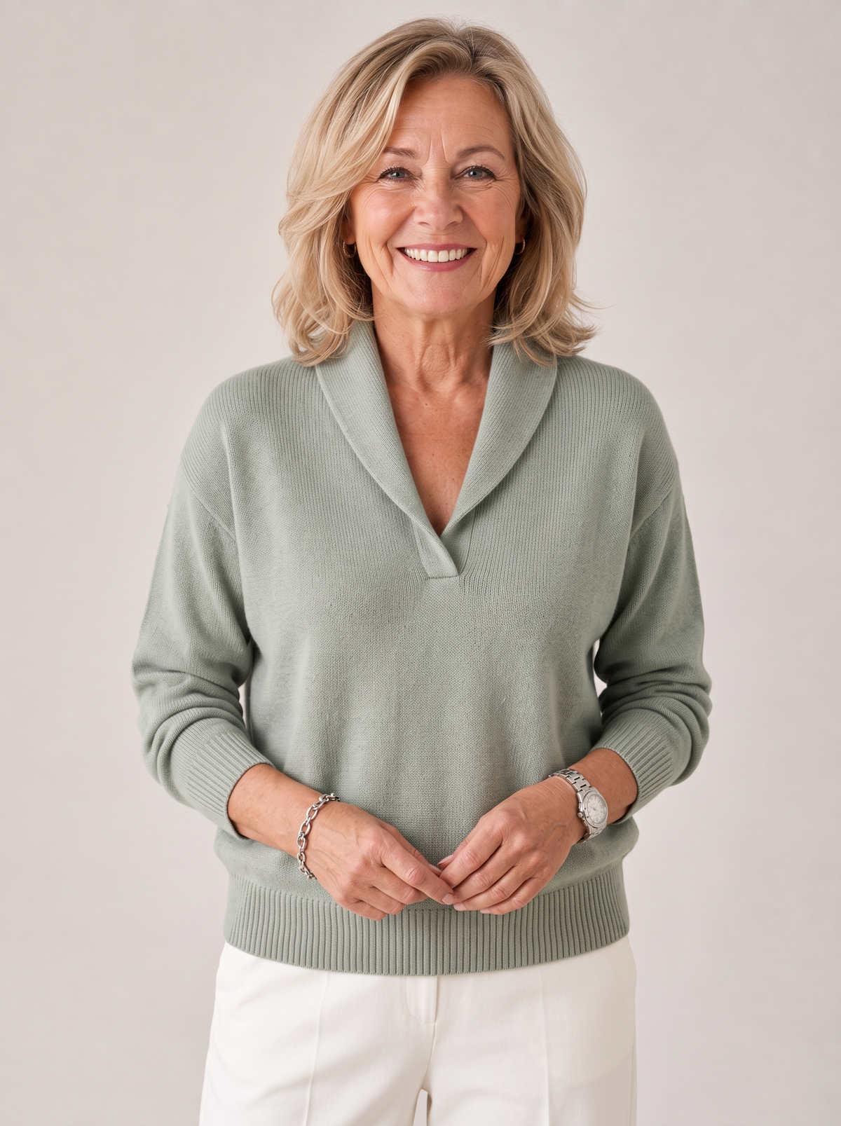 Hazel™ — Shawl Collar Sweater