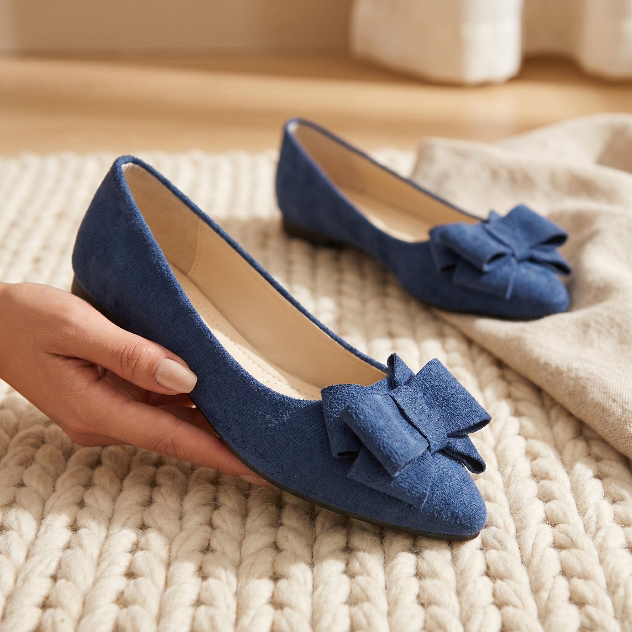 Valeria | Bellezza Bow Comfort Flats