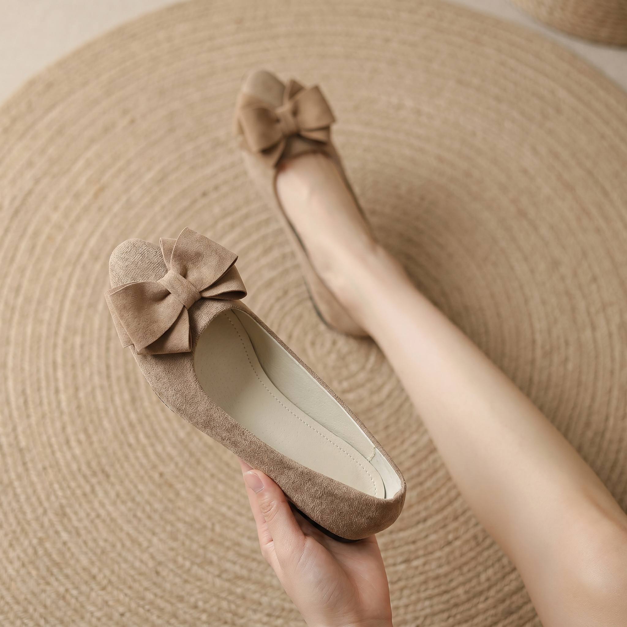 Valeria | Bellezza Bow Comfort Flats